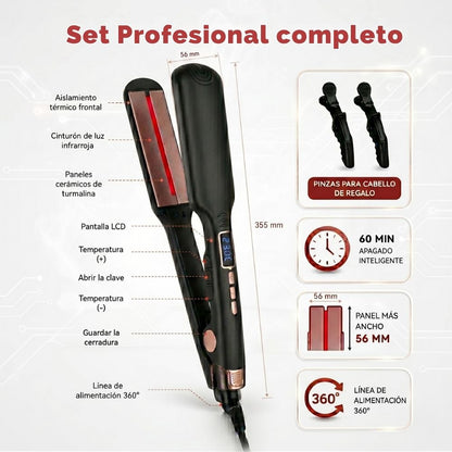 Alessa Pro™ Plancha Reparadora Infrarroja Profesional